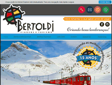 Tablet Screenshot of bertoldi.tur.br